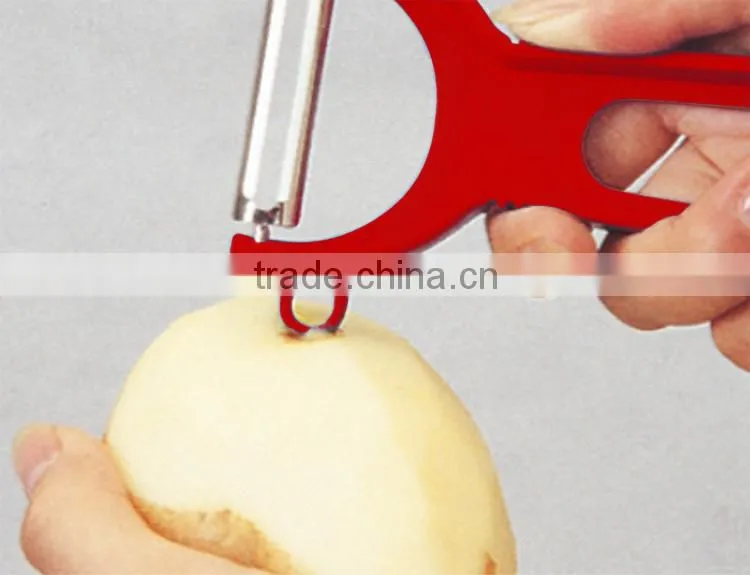 ABS+S/S 12.3*7.7 Kitchen gadgets small fruit&vegetable peeler/Portable peeler/melon peeler