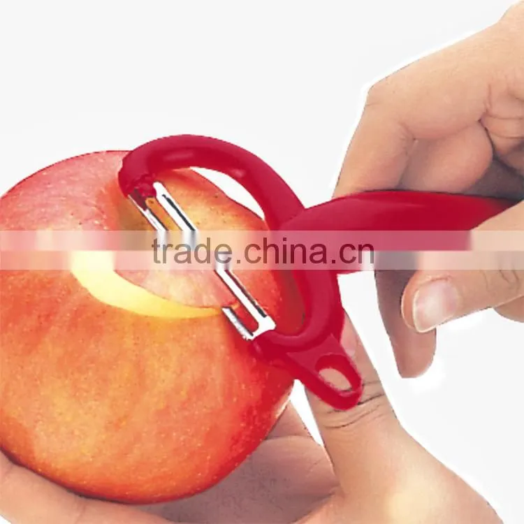 ABS+S/S 14.5*8.5 Good quality kitchen tools cute peeler/stainless steel peeler/potato peeler