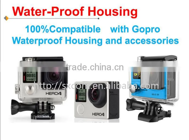 hot sales! WiFi/remote control Waterproof Dual Screen 4K 25fps/ 2.7K 30fps/ 1080P 60fps HD Sports Camera--DV-24