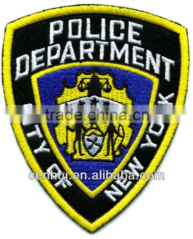 Embroidery woven patches for garments and toys