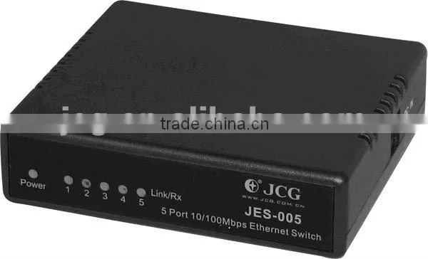 5-Port 10/100Mbps network switch box