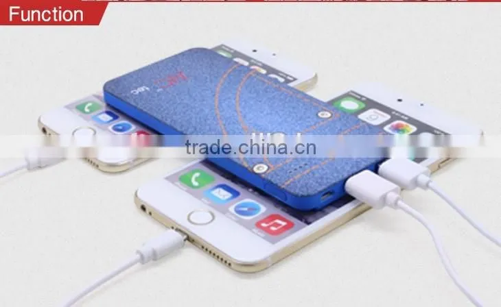 wholesale ultra thin customer oem 4000mah extra slim elephone powertable power bank for smartphone