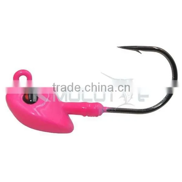 In stock saltwater jig heads lead head jigging