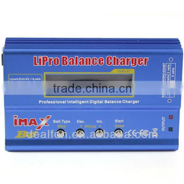 200W B6 Li-ion Polymer Digital Balance Charger For 2s to3s 7.4v to 22.2v Battery