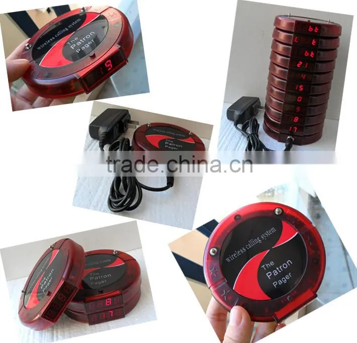 KOQI K-999+K-11pager Restaurant queue management system coaster pager