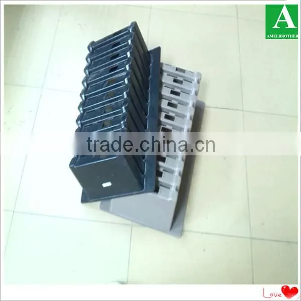 Customized plastic tooling tray 1230x290x210mm PS trays