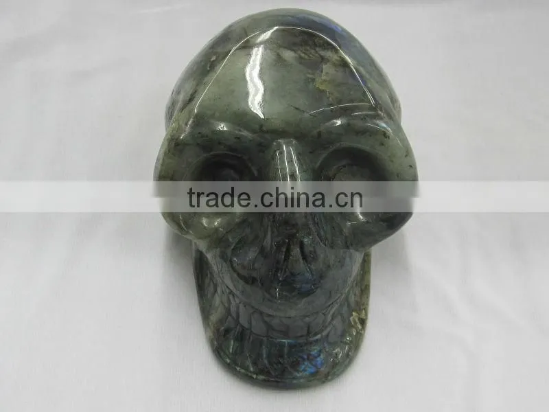 Human Skull in Art & Collectible carved stone skull for sale or decoration