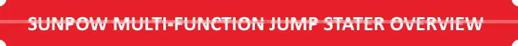 Best Selling Product Factory 36000mAh Multi-function Jump Starter