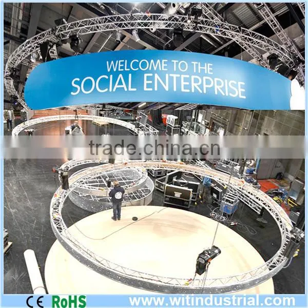 290x290 mm spigot connection aluminum Lighting Circular Truss