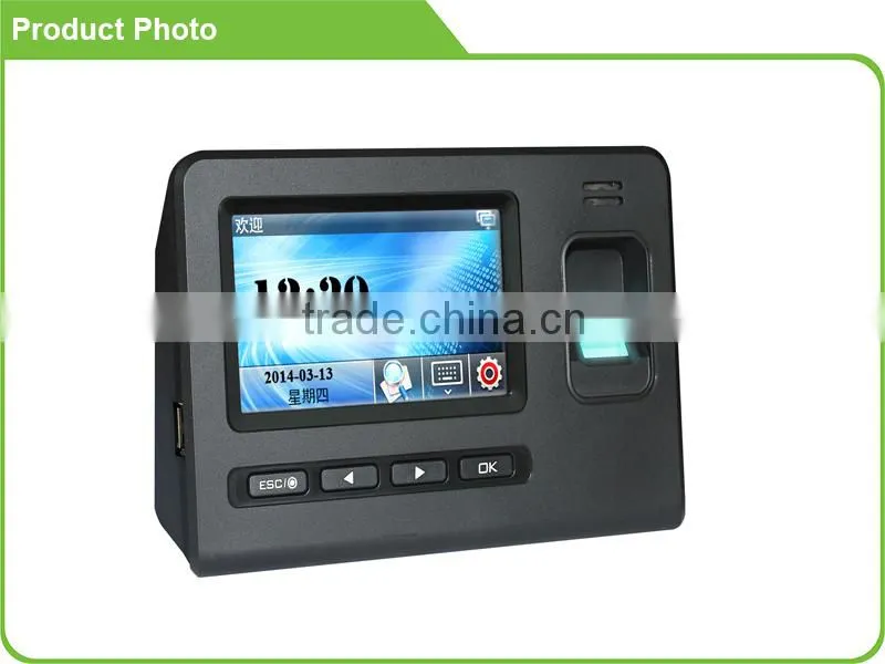 2014 New touch screen access control fingerprint system