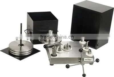 Hydraulic dead weight tester, pressure up to 1000kgf/mc2