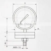 diaphragm gas meter