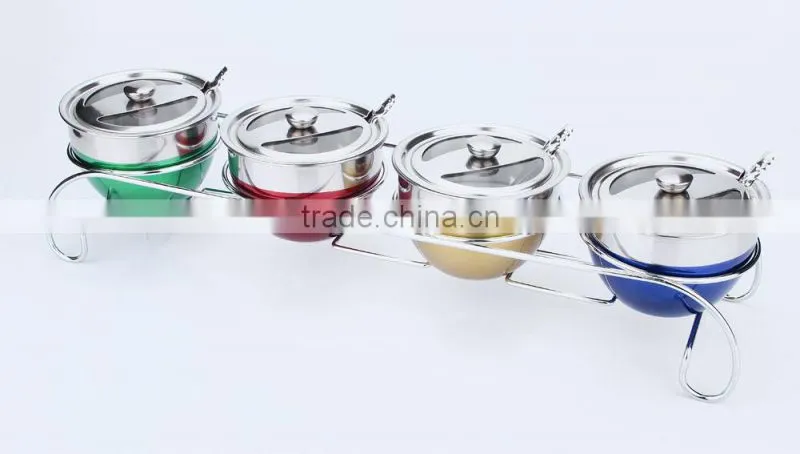 import export of stainless steel salt and pepper jar kitchen accessories