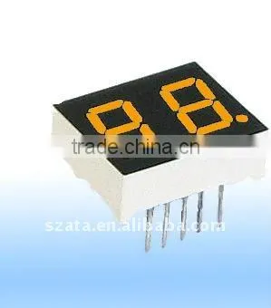 Factory price 0.48inch 3 digits transparent led digital screen