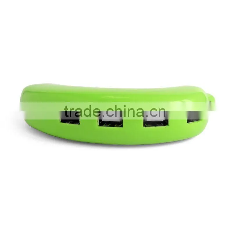 Banana style 4 Port USB HUB for laptop computer PC