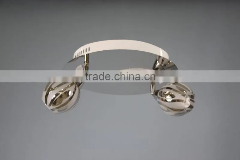 residential decoration crystal glass ceiling chandelier&pendant lamp with SMD LED