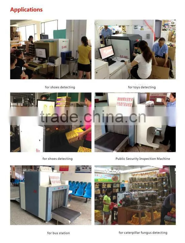 Best baggage checking equipment for airport used x-ray scanner TS-6550 for sale