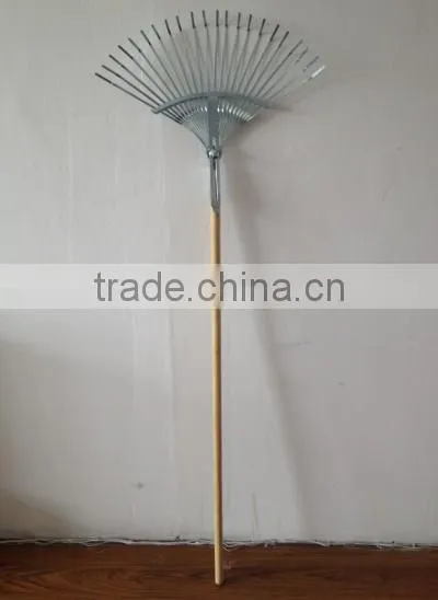 CX0510L Wooden Handle Heavy Duty Garden Steel rake