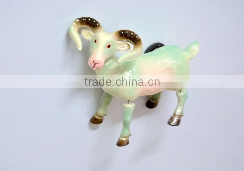 4 inch New Design Goat Magnets for Fridge, Plastic Fridge Magnets for Tourism