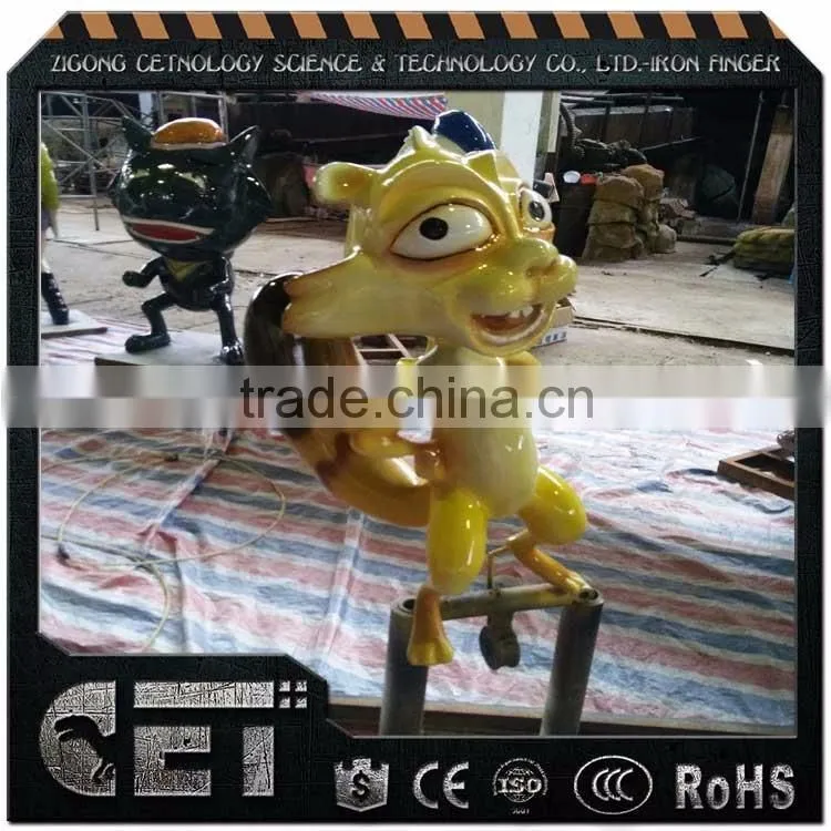 fiberglass squirrel figurine funny cartoon squirrel figurines different cartoon figures statue