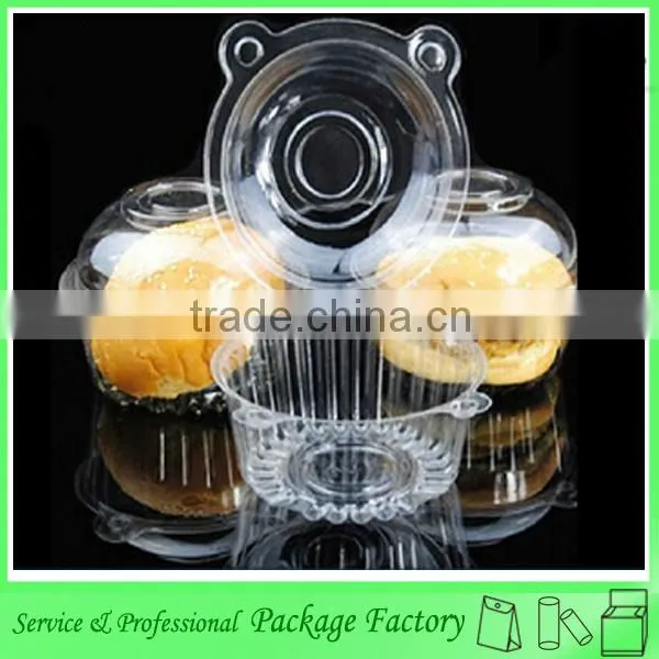 Transparent cheap blister hamburger baking tray