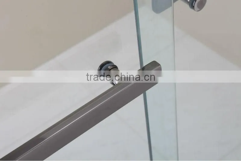 Black Framed Sliding Adjustable Automatic Shower Doors(KD6018)