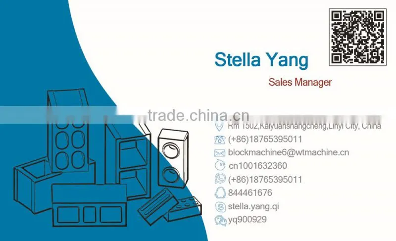 WT1-20 diesel hydraulic clay brick machine hydraulic paving brick making machine