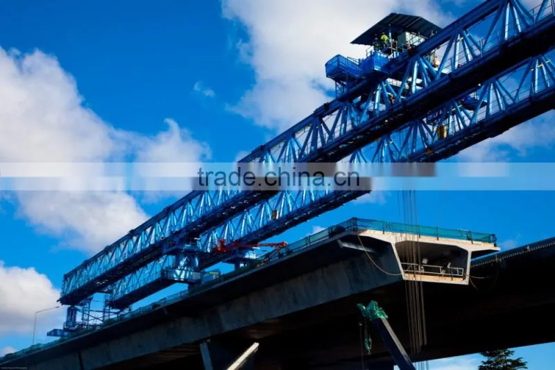150t trusseed type bridge erecting machine