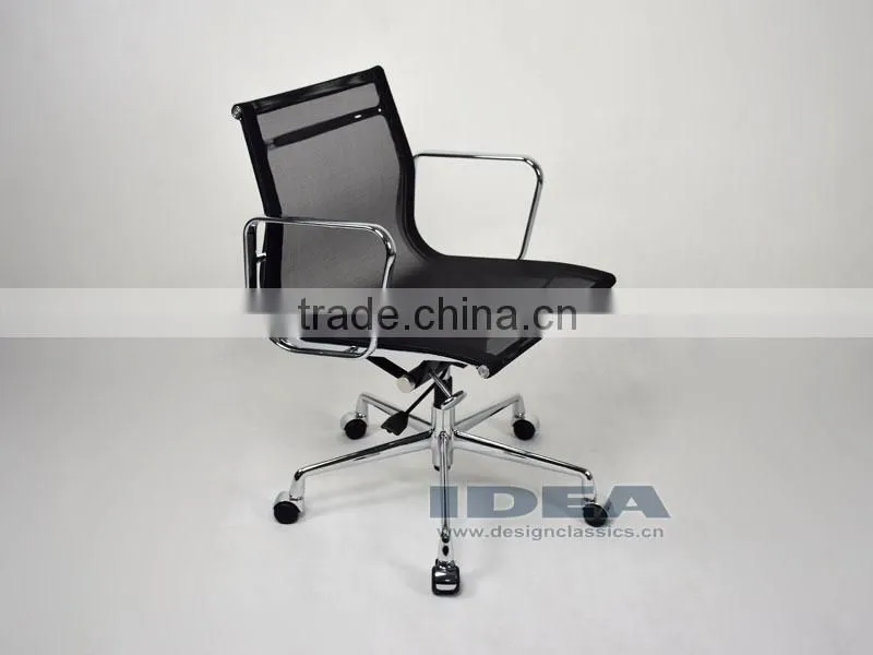 Replica Charles Low Back Mesh Chair - Black Mesh