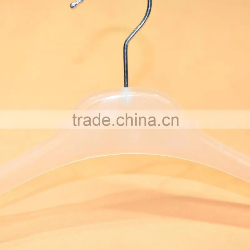 Factory price plastic display hanger for man with anti slip