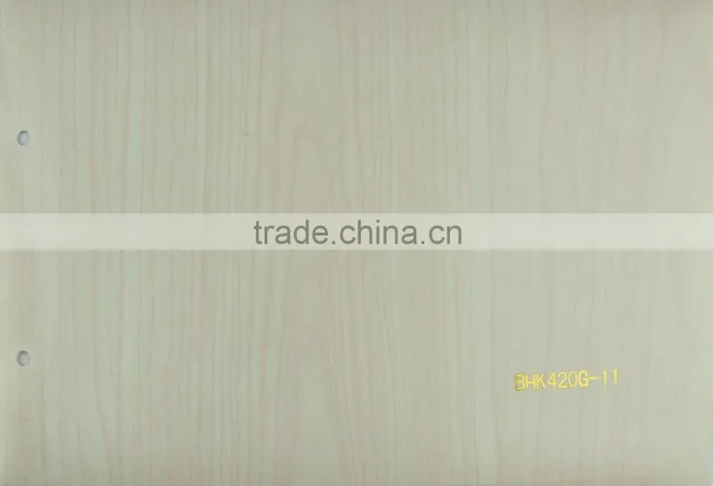 OEM/ODM Customized wood grain lamination pvc vinyl film