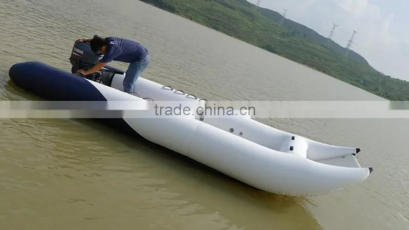 2014 hot selling inflatalbe boat Catamaran