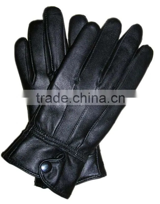 lady bowknot real genuine leather gloves LG-03