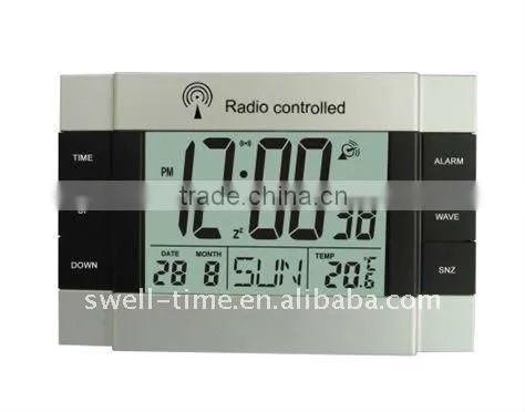 BSCI WCA audit factory DCF radio controll clock S3346D meet CE and Rohs