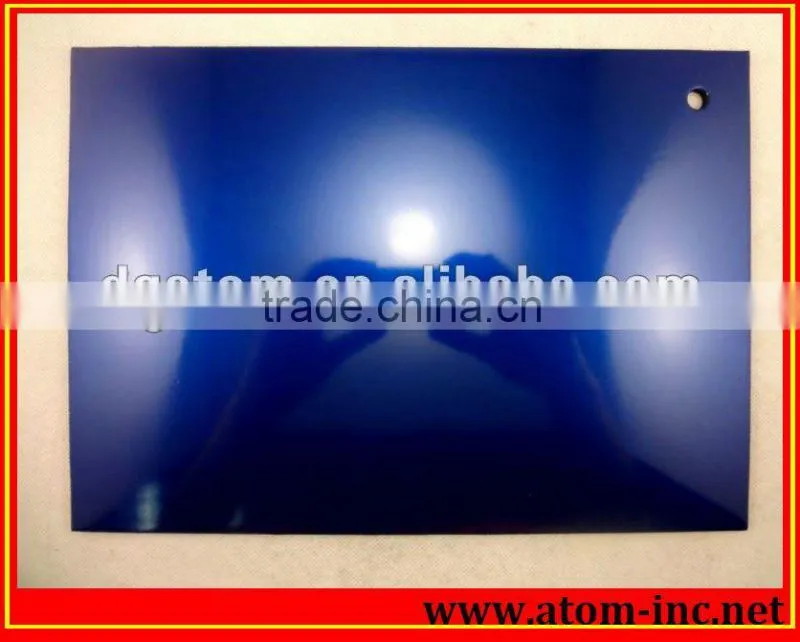 Low temperature black shiny rubber soling sheet from Atom Shoes Material Limited