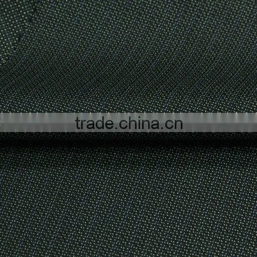 SDL1005527 Italian Design Light Blue Stripe Suiting Poly Wool Fabric