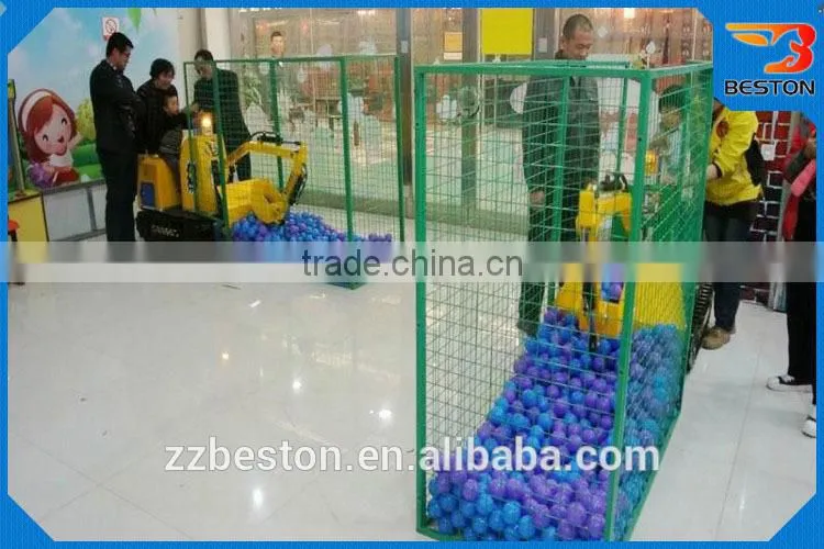 Hot sale kids coin operated games, kids ride on toy excavator, kids coin operated game machine