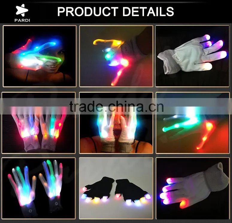 LED light gloves led gloves wholesale china