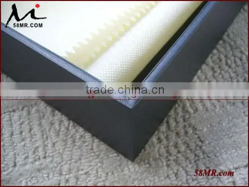 Ribbon Fabric Linen Photo Album Storage Gift Box