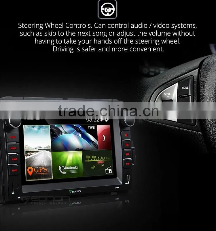 EONON D5180Z 7" Car DVD GPS For Chevy, Chevrolet, GMC