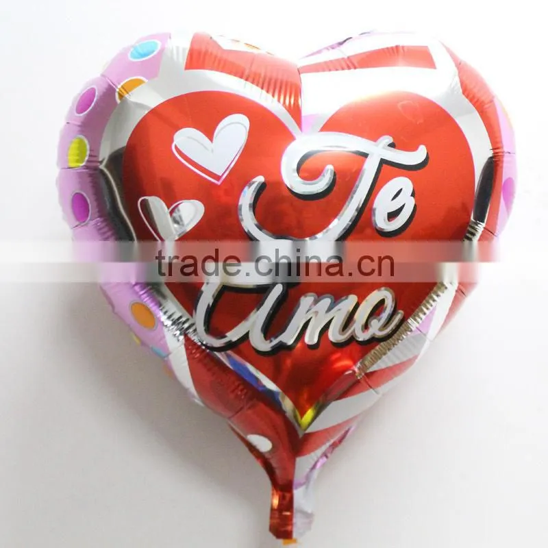 16 inch silver foil helium Letter Balloons