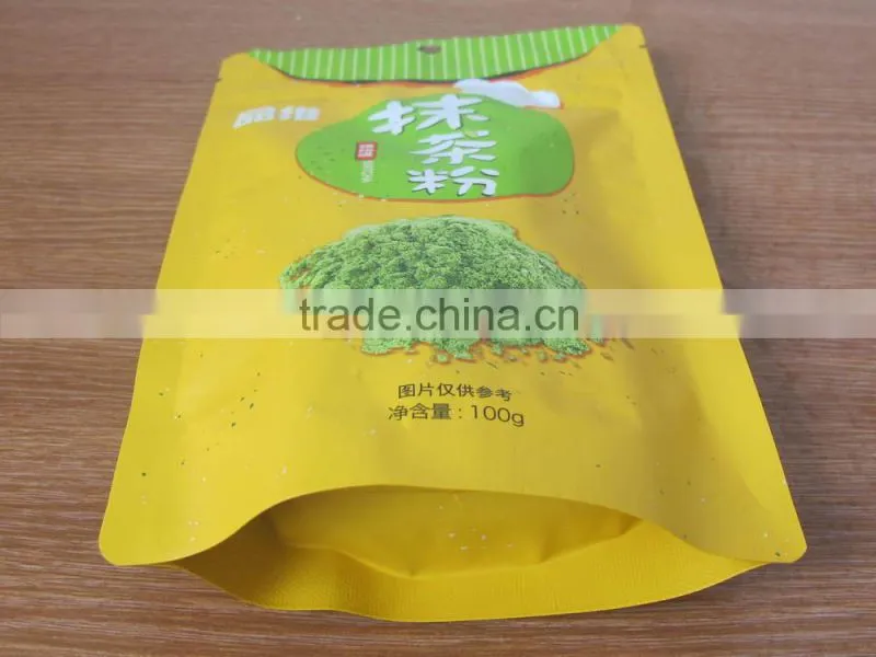 2015 High Quality Aluminum foil Vacuum Seal Green Tea Bag