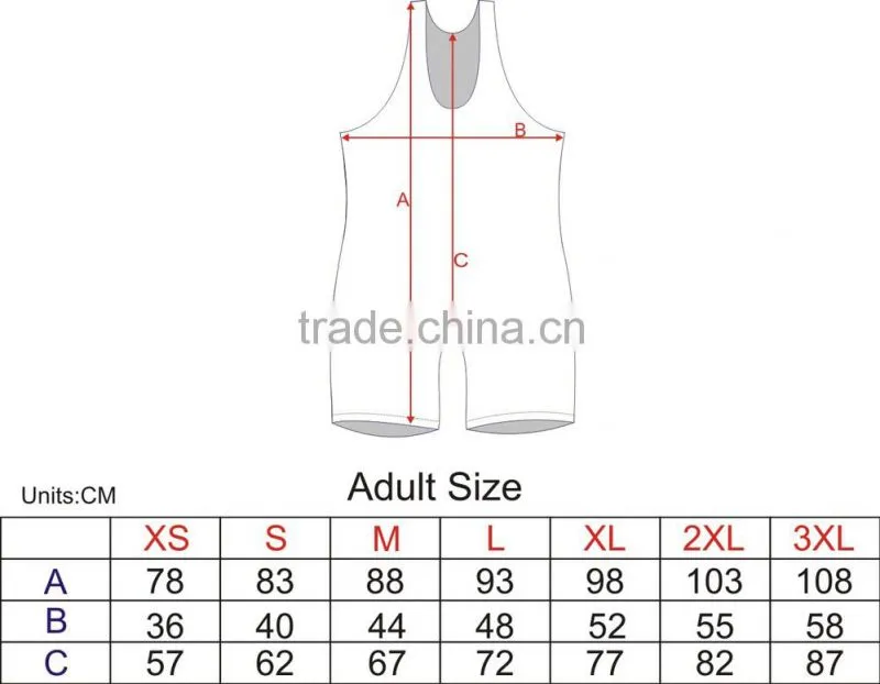 Custom Wrestling Singlets sublimation Wrestling Gear