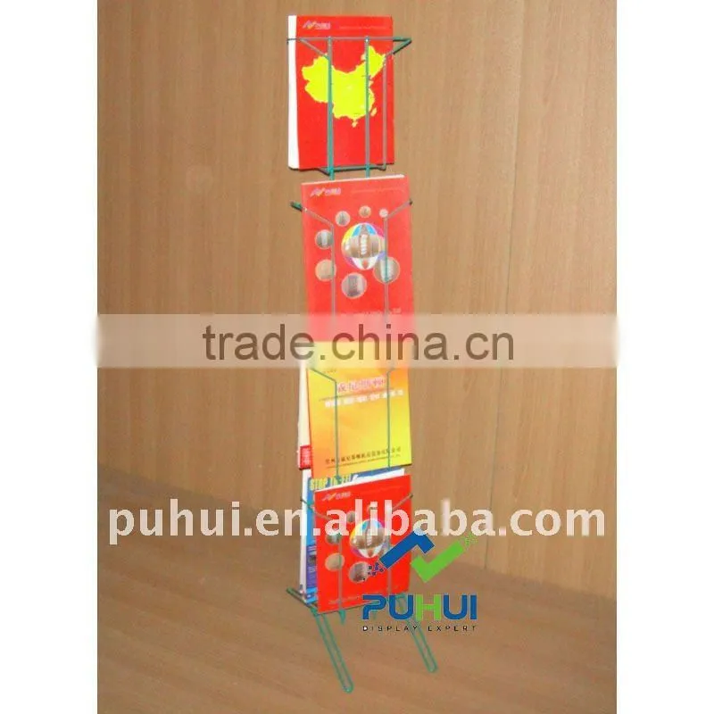 light double sided brochure display rack