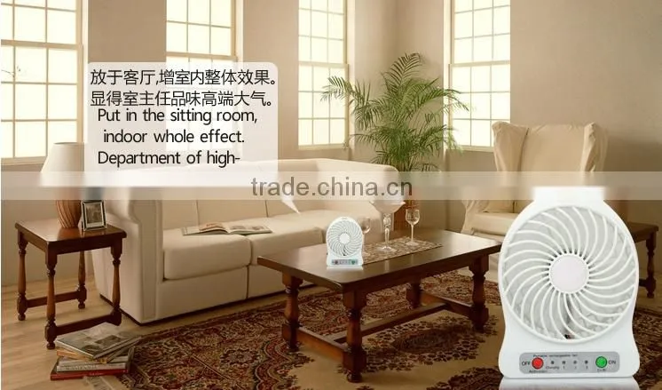 Home appliances portable handheld usb rechargeable battery charger table mini fan