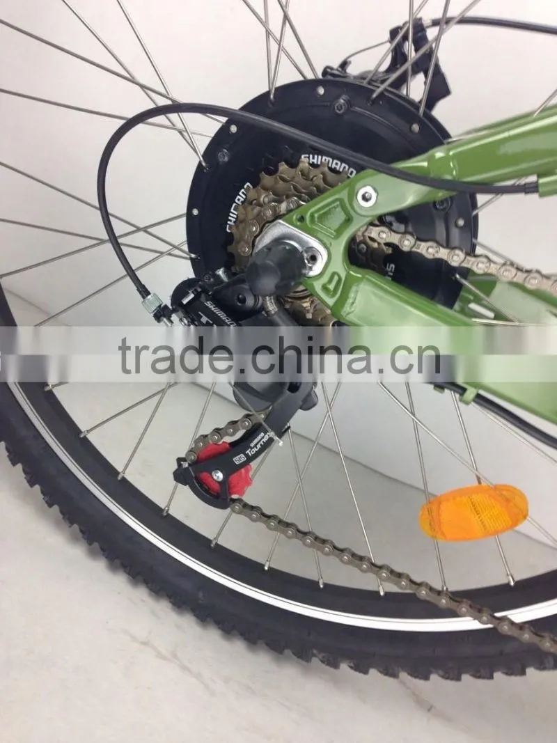 OEM brand EN15194 26" Sport New Model Mountain 26Inch Full Suspension Electric Mountain Bike