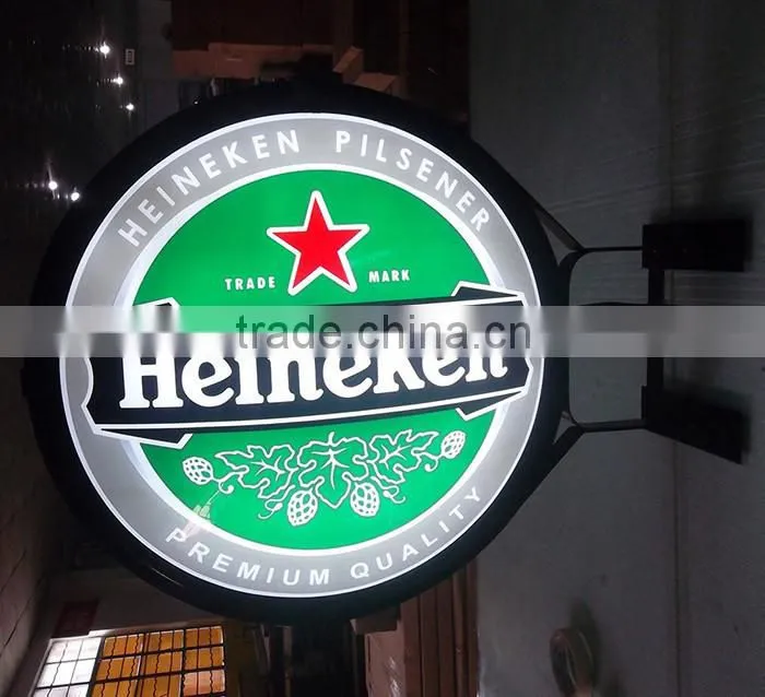 round light box