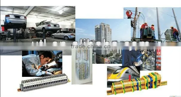 UTL Rail E/1 Rail End Plate Terminal Fixture