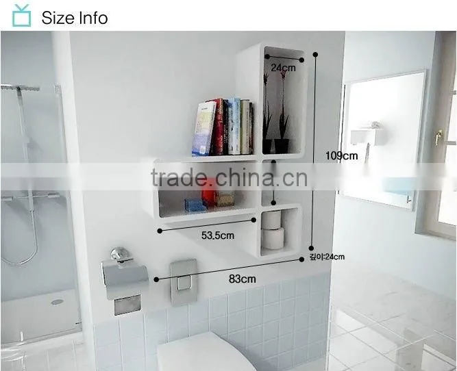 Decorative transformal wall shelf