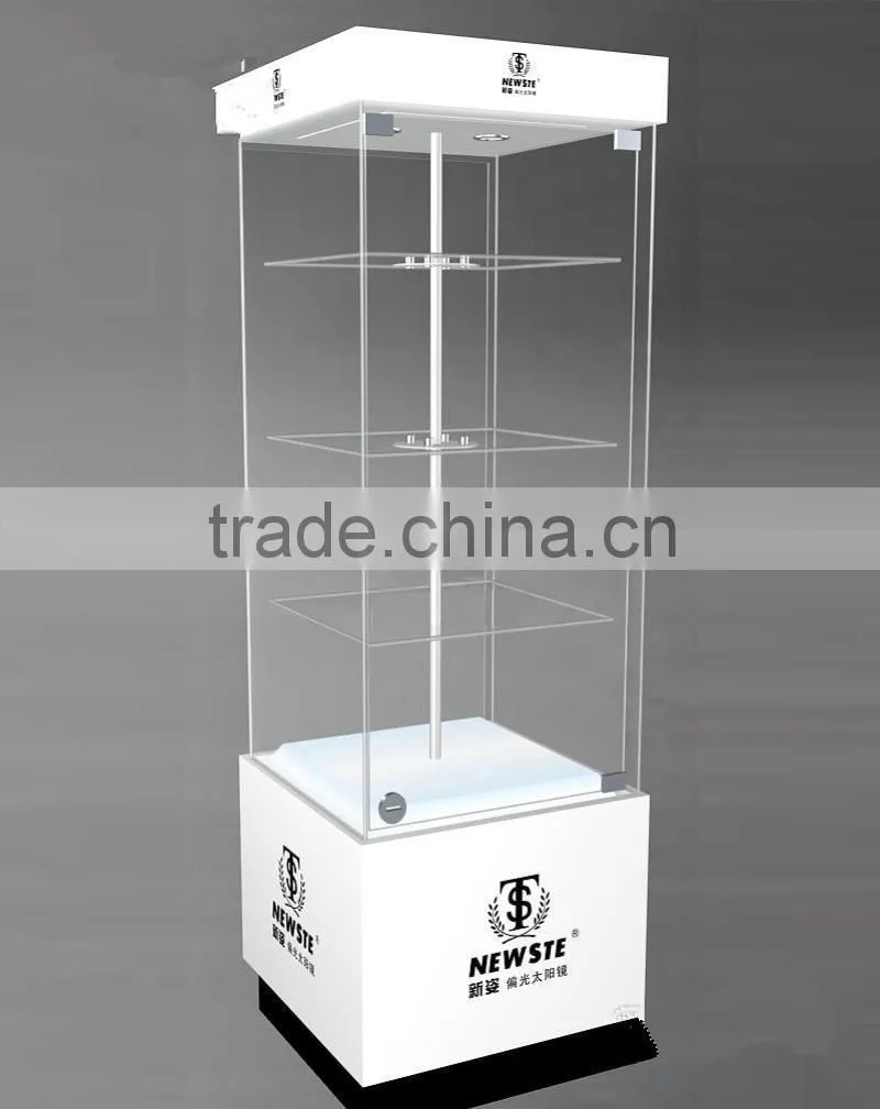 Acrylic eyewear case, eyewear showcase, eyeglass display case